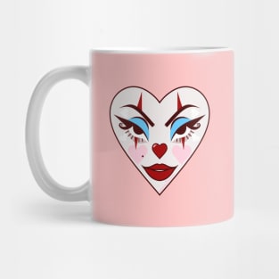 Clown Heart Mug